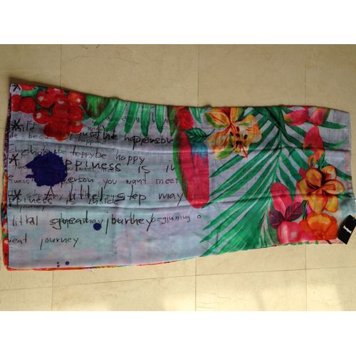 Foulard Desigual Neuf Hawaii La France 52w53c4