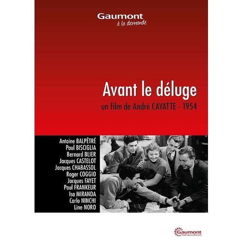 Avant Le Déluge