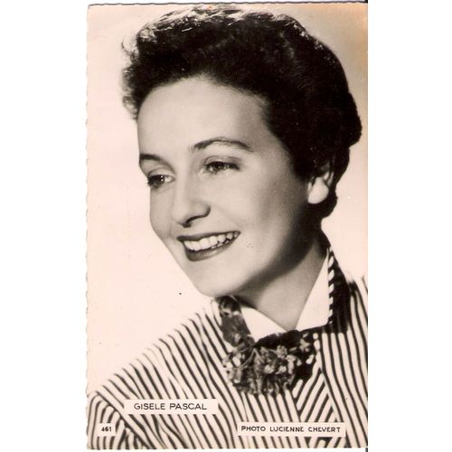 Cp - Gisèle Pascal