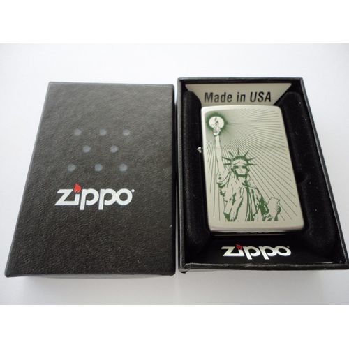 Veritable Zippo Garantie A Vie Modele American Icon