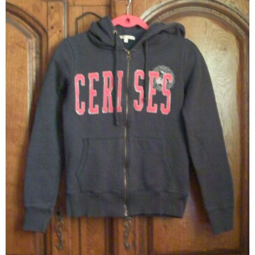 Sweat Vintage Cerises - Taille 12/14 Ans  