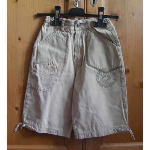Short Beige Absorba - Taille 6 Ans