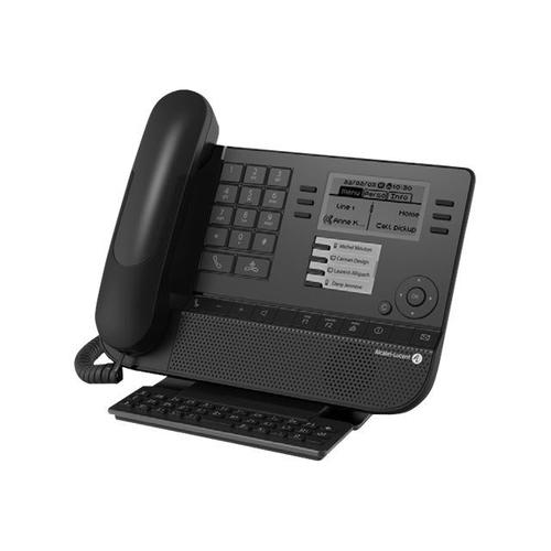 Alcatel-Lucent Premium DeskPhones 8029 - Téléphone numérique - noir