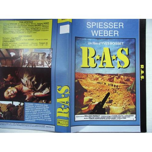  Jaquette Du Film.R.A.S.(1973).Réalisation.Yves Boisset Avec Jacques Spiesser,Jacques Weber,Jean François Balmer,Claude Brosset