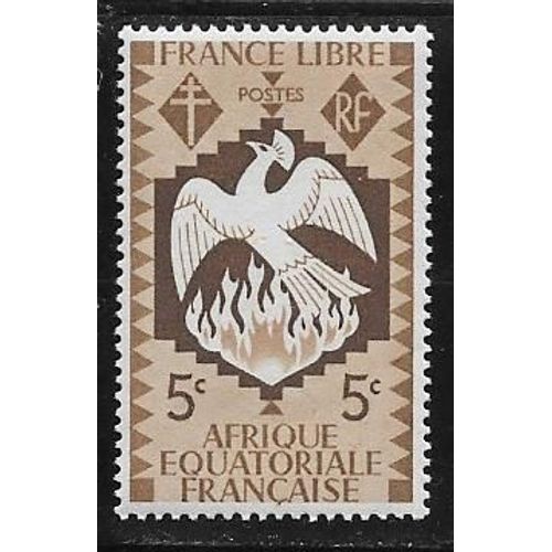 Timbre D'afrique Equatoriale Française De 1941,N°141.Série De Londres.