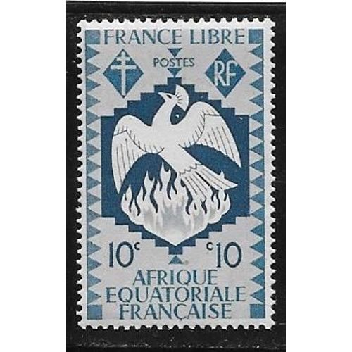 Timbre D'afrique Equatoriale Française De 1941,N°142.Série De Londres.