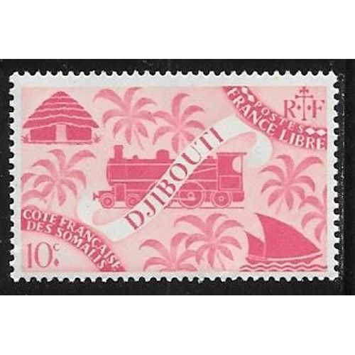 Timbre De Cote De Somalis De 1943,N°235.Série De Londres.