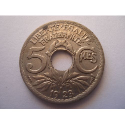 5 Centimes Lindauer Petit Module - 1923
