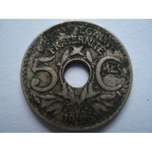 5 Centimes Lindauer Petit Module - 1926