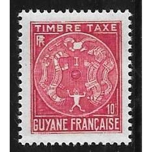 Timbre Taxe De Guyane De 1947,N°22.