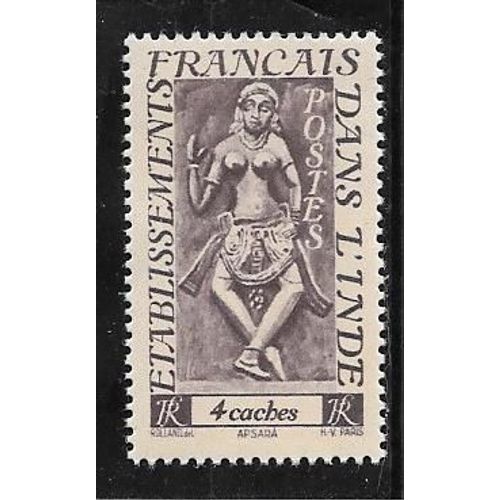 Timbre D'inde De 1948,N°238.Aspara.
