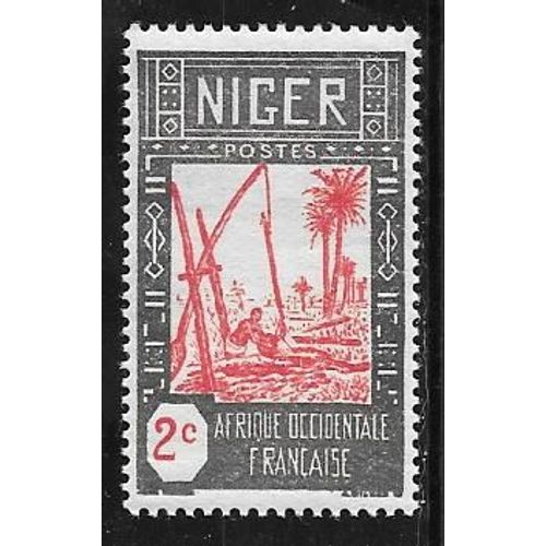 Timbre Du Niger De 1926,N°30.Puits.