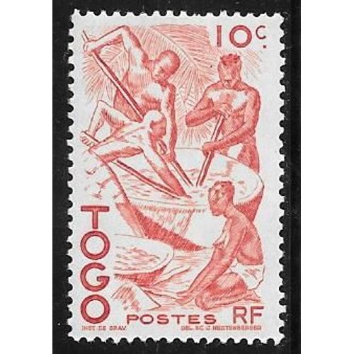 Timbre Du Togo De 1947,N°236.Manioc.