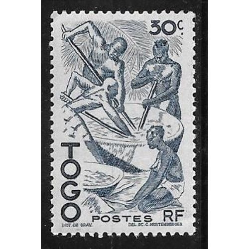 Timbre Du Togo De 1947,N°237.Manioc.