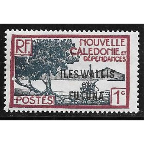 Timbre De Wallis Et Futuna De 1930,N°43.