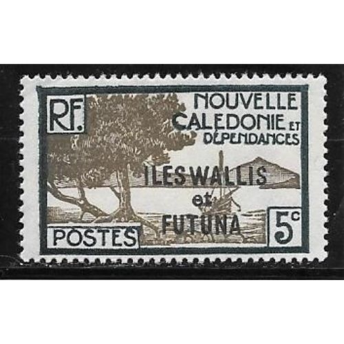 Timbre De Wallis Et Futuna De 1930,N°46.