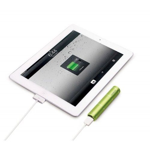 Batterie Externe Portable 2600 Mah Design Tube - Bleu