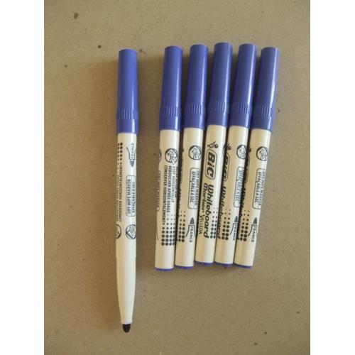 Bic Velleda - Marqueur pour tableau blanc - Bleu - Lot de 12 unités
