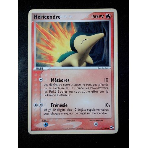 Héricendre 59/101 Set Ex Légendes Oubliées Fr