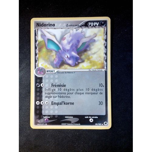 Nidorino 35/101 Set Ex Iles Des Dragons Fr