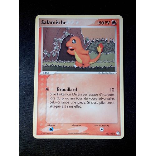 Salamèche 48/108 Set Ex Gardiens Du Pouvoir Fr
