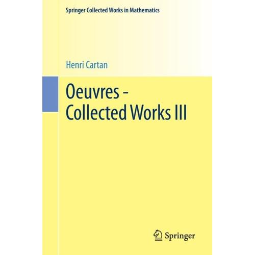 Oeuvres - Collected Works Iii