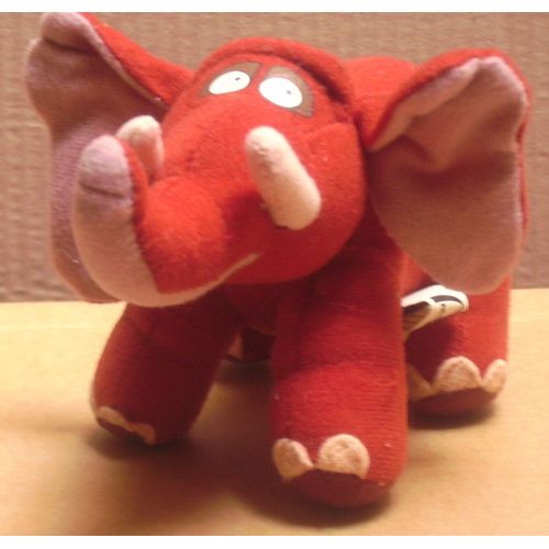 Figurine / Peluche Sonore: L'éléphant Tantor -Tarzan - Disney / Burroughs / Mcdonald's - 2000
