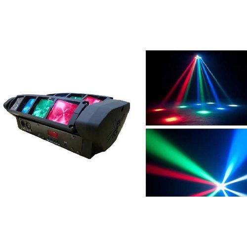 Jeux de lumiere Spider Led8-mini Ibiza