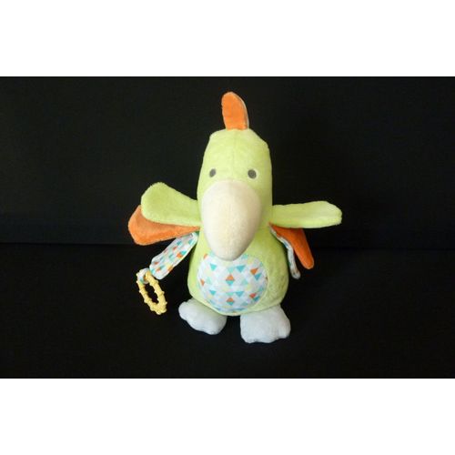 Doudou Perroquet Activites D'eveil Obaibi 1770349 37