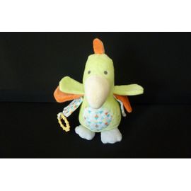 Doudou Perroquet Activites D'eveil Obaibi 1770349 37