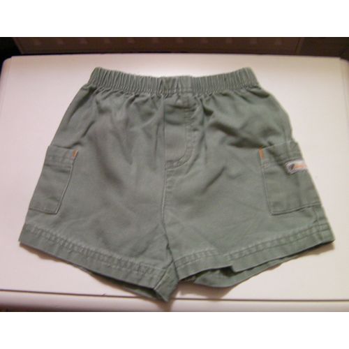 Short Vert Coton - Taille 18 Mois