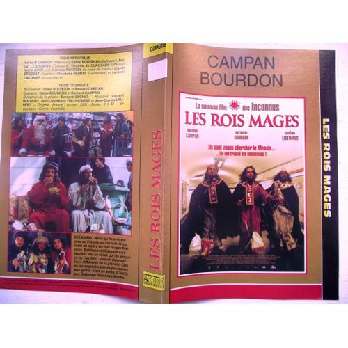  Jaquette Du Film.Les Rois Mages(2001).Réalisation.Didier Bourdon Et Bernard Campan Avec Bernard Campan,Didier Bourdon,Pascal Légitimus,Virginie De Clausade