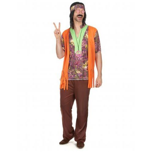 Déguisment Hippie Homme, Taille M / L