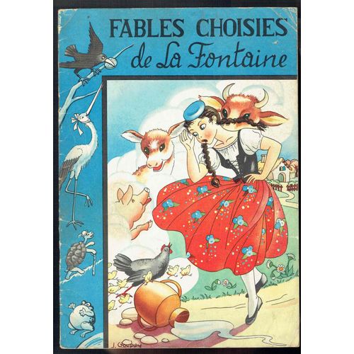 Fables Choisies De La Fontaine - Illustrations Gouppy