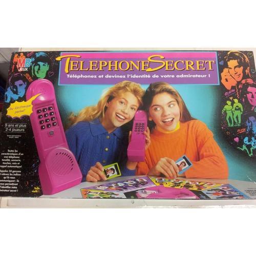 Téléphone Secret Jeu Mb Retro Vintage Devinez Qui Est Votre Admirateur Secret
