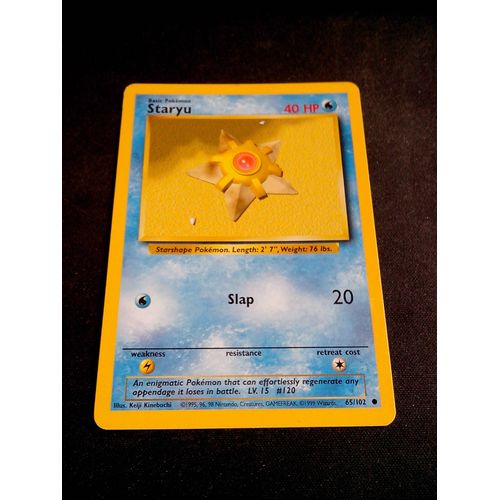 Stari ( Staryu ) 65/102 Set De Base Eng