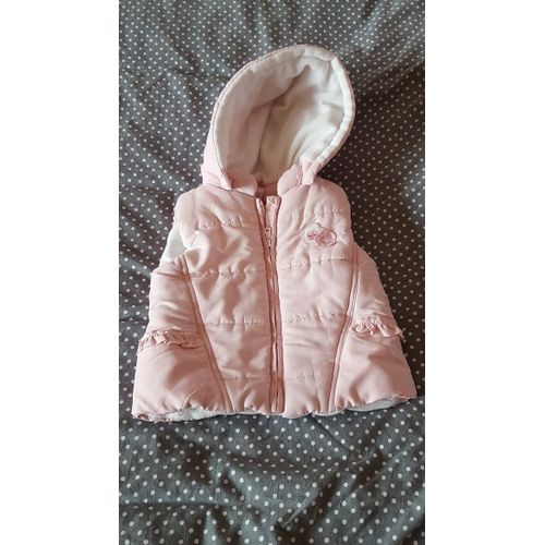 Doudoune C&a Coton 2 Ans Rose