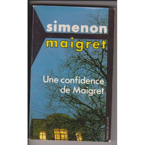 Une Confidence De Maigret
