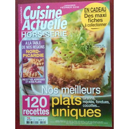 Cuisine Actuelle Nos Meilleurs Plats Uniques ,Regions Nord Picardie,Parmentier Confit Canard,N° 120 