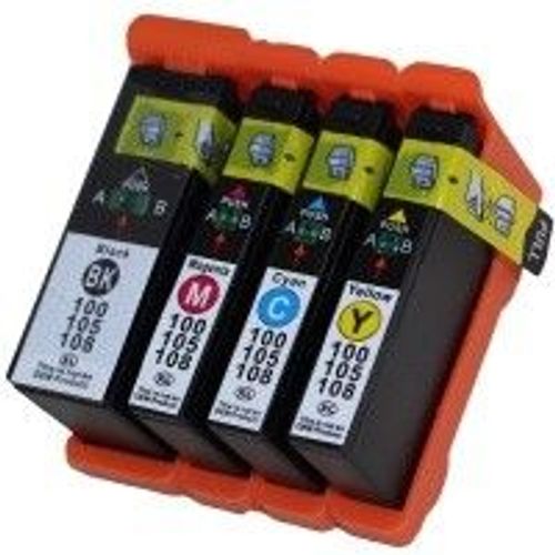 4 cartouches compatibles 100XL pour LEXMARK PRO805