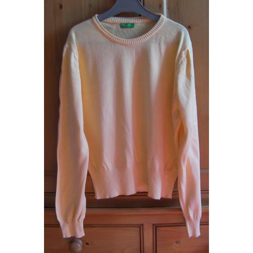 Pull Jaune Benetton - Taille 34/36