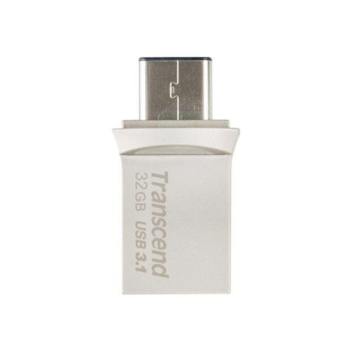 Transcend JetFlash 890 - Clé USB - 32 Go - USB 3.1