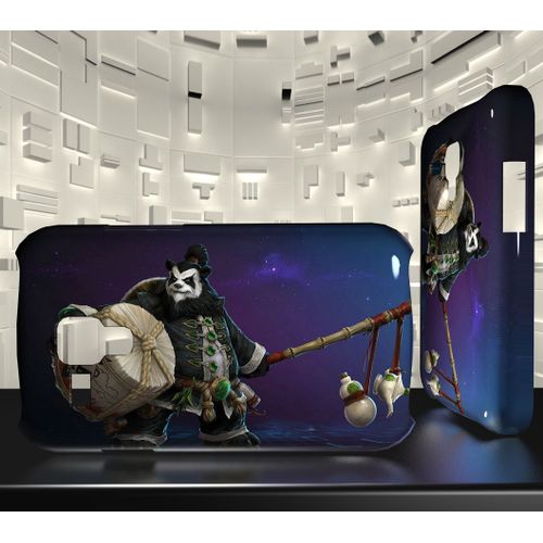 Coque Samsung Galaxy S3 Mini World Of Warcraft Wow 37 Chen Brune D'orage