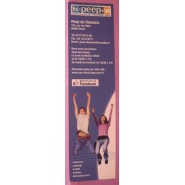 Marque Page " P.E.E.P. Du Douaisis "