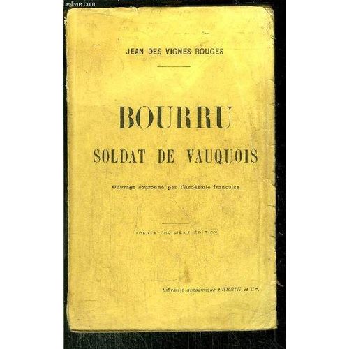 Bourru Soldat De Vauquois