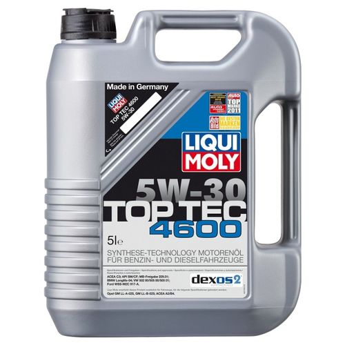 Liqui Moly Top Tec 4600 5w-30  5 Litres Jerrycans