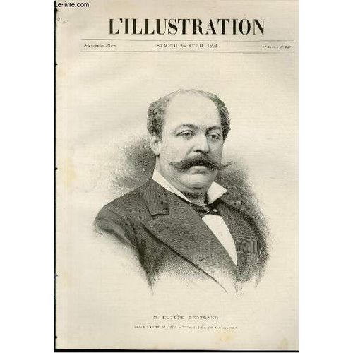 L'illustration Journal Universel N° 2513 - Gravures: M. Eugene Bertrand, Nouveau Directeur De L'opera, Photographie Le Gray Et Cie, Fontaine Successeur - L'école Des Beaux-Arts, Grande ...