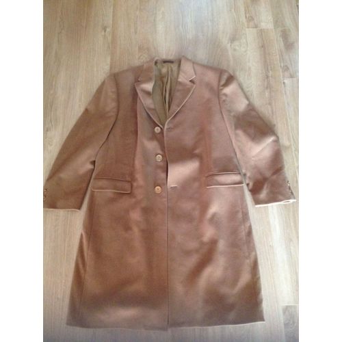 Manteau Milano Cachemire 54-56 Marron 