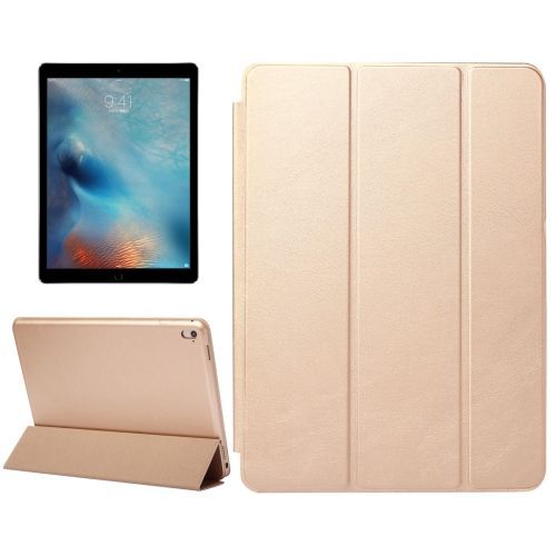 Ipad Pro 9.7 Coque Housse Cuir Pu 3 Plis (Gold)