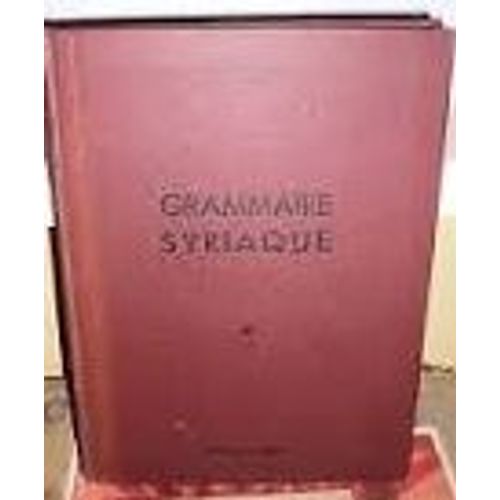 Grammaire Syriaque